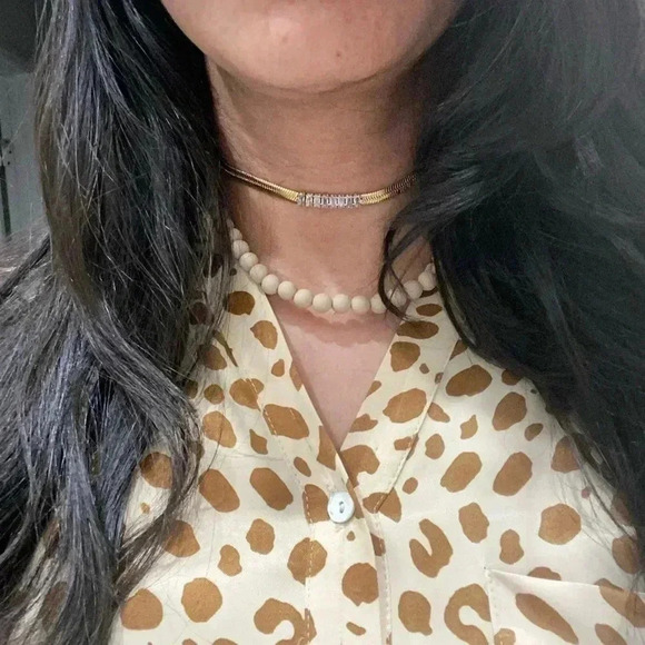 MATTE Beaded Choker - Picture 4 of 6